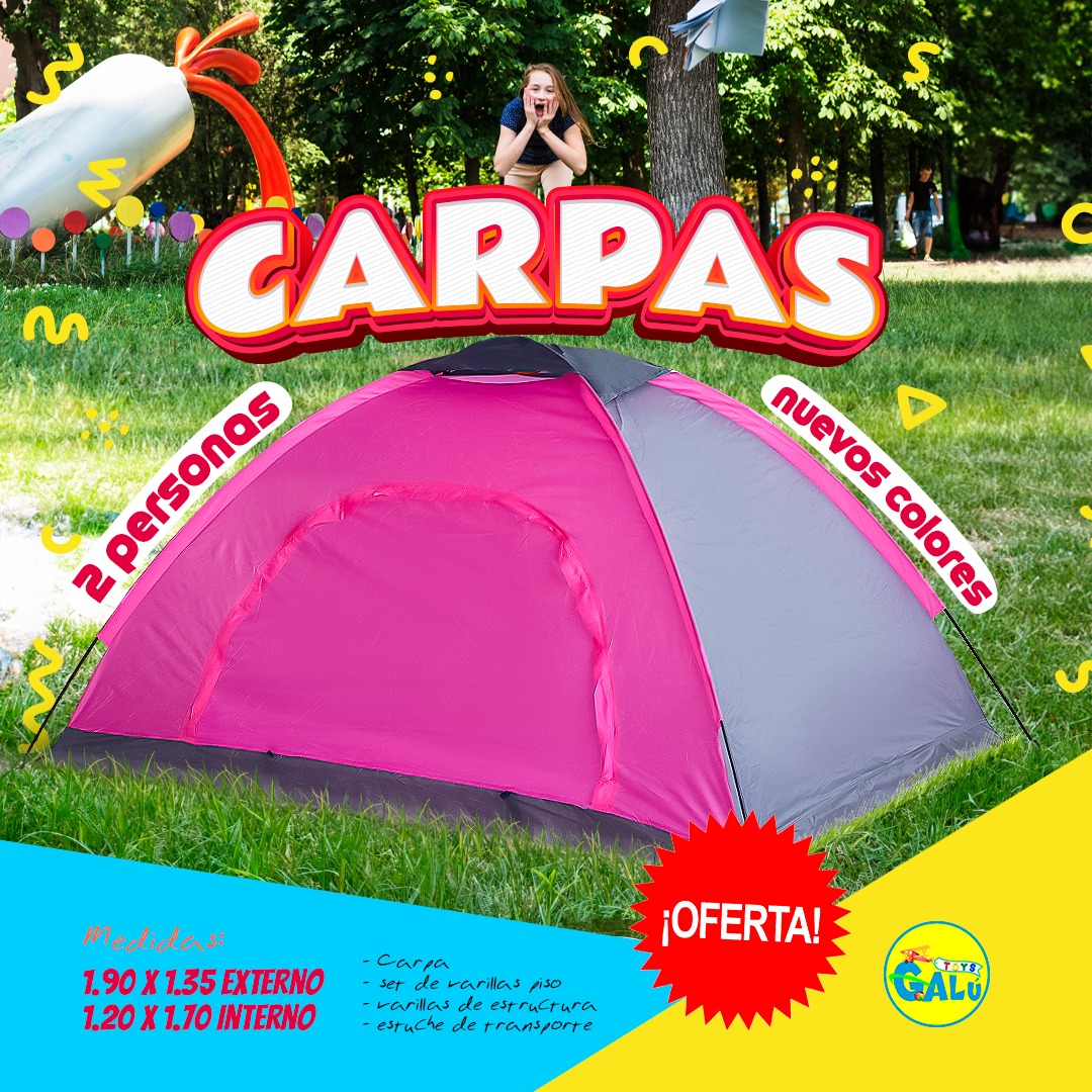 YH-075 CARPA CAMPING (2-3PERS)
